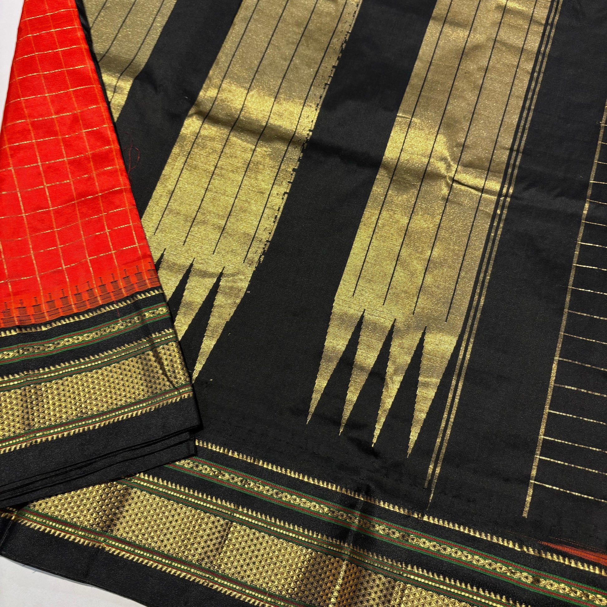 Pure Ilkal Silk Saree