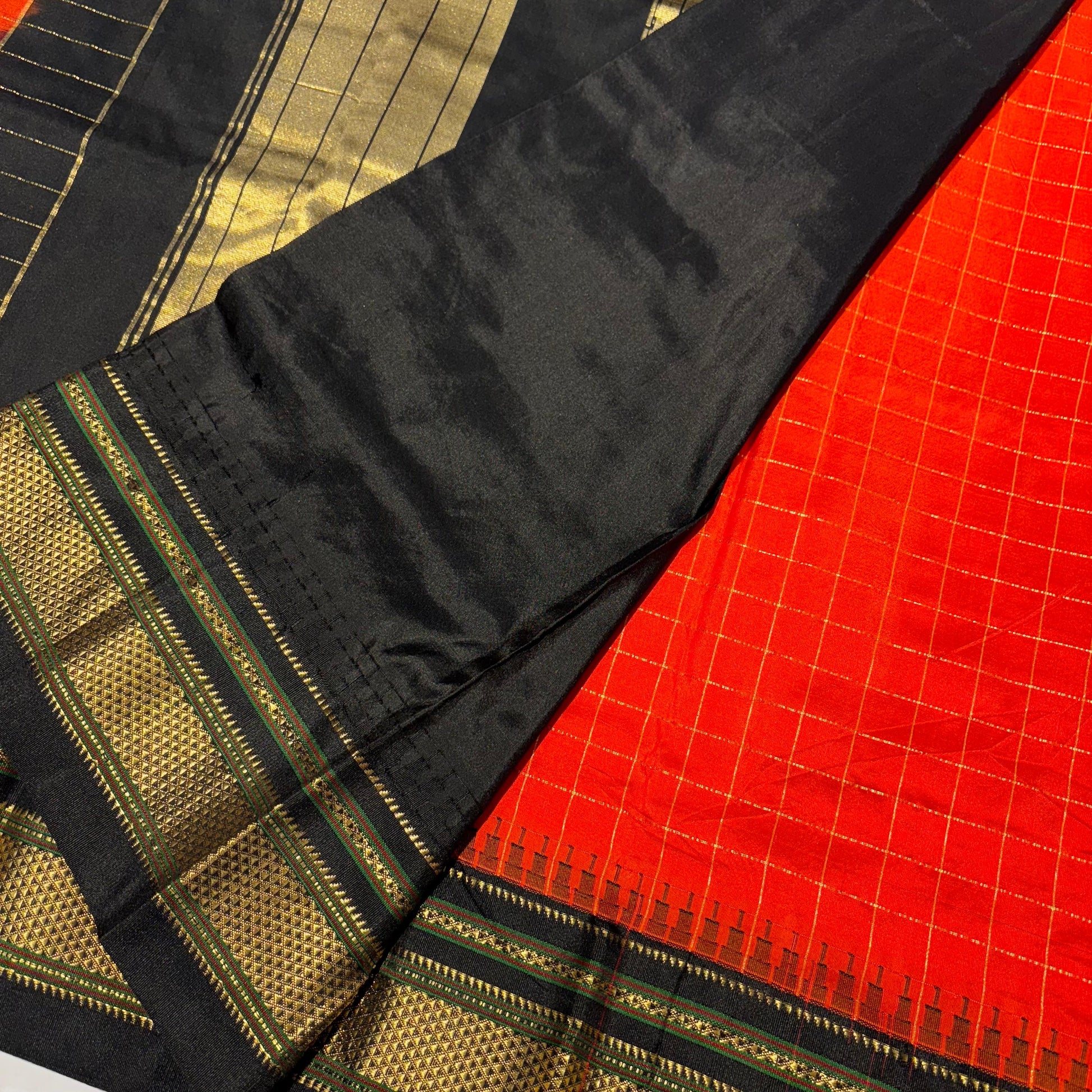 Pure Ilkal Silk Saree