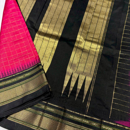 Pure Ilkal Silk Saree