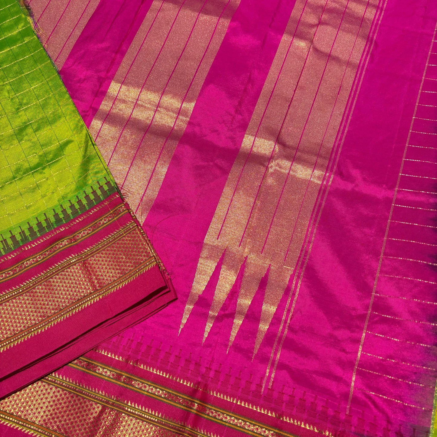 Pure Ilkal Silk Saree