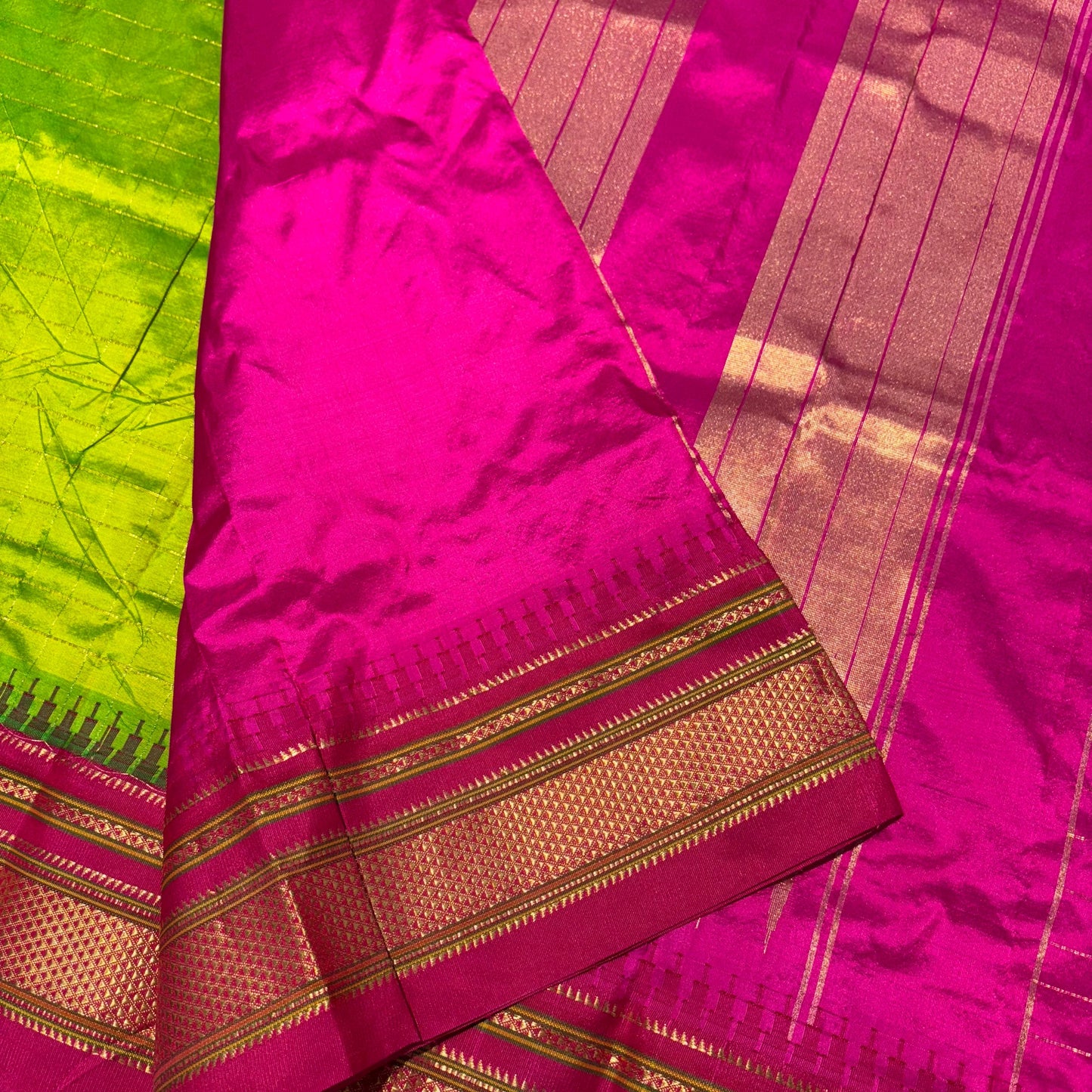 Pure Ilkal Silk Saree