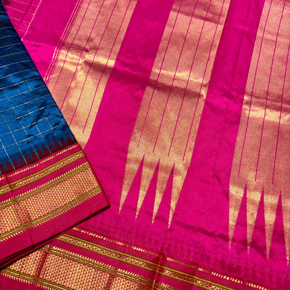 Pure Ilkal Silk Saree