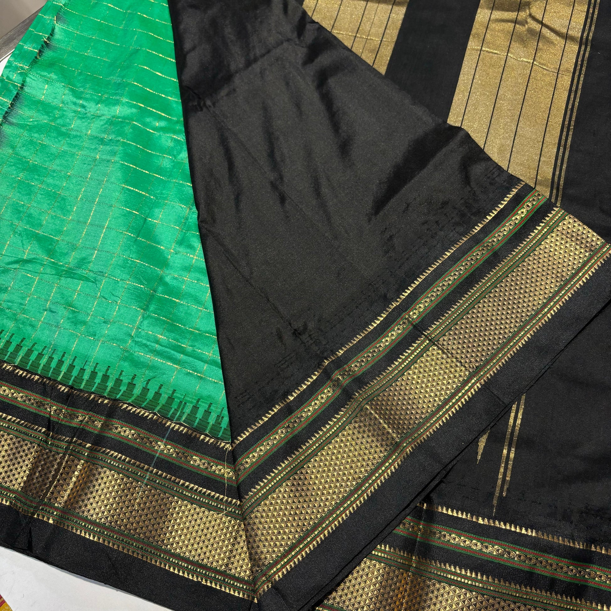 Pure Ilkal Silk Saree