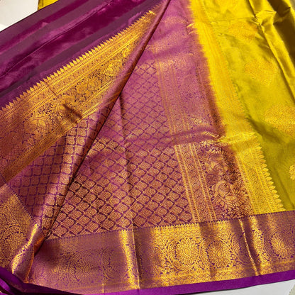 Semi Kanchivaram Silk Saree