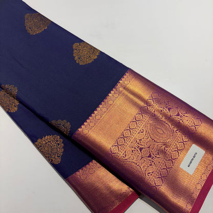 Semi Kanchivaram Silk Saree