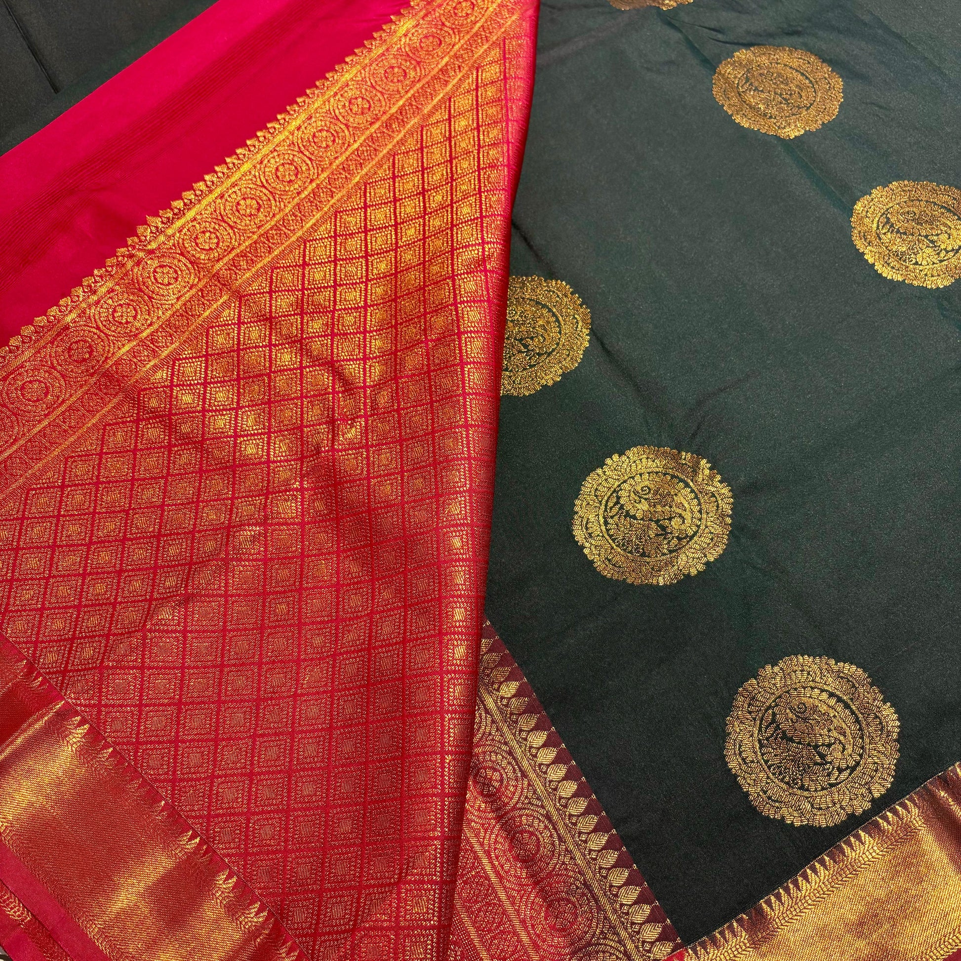 Semi Kanchivaram Silk Saree