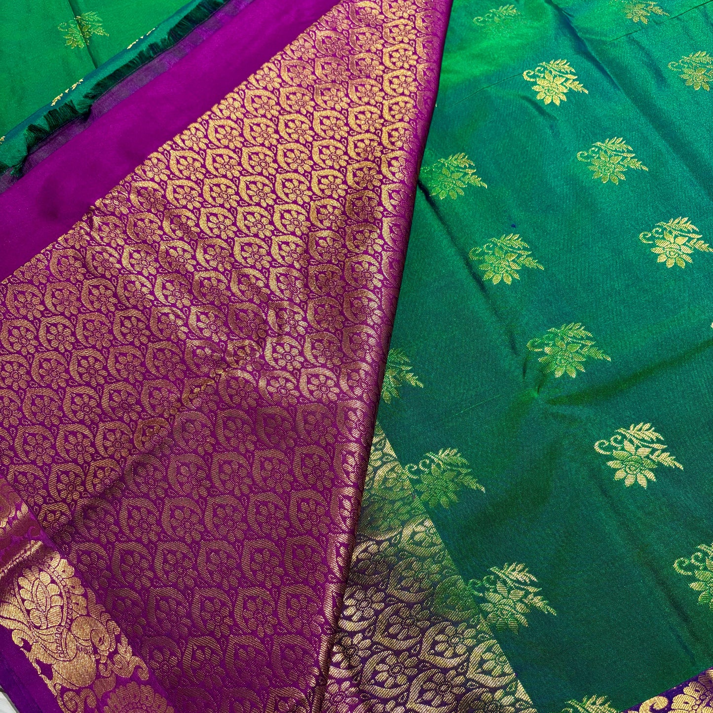 Semi Kanchivaram Silk Saree