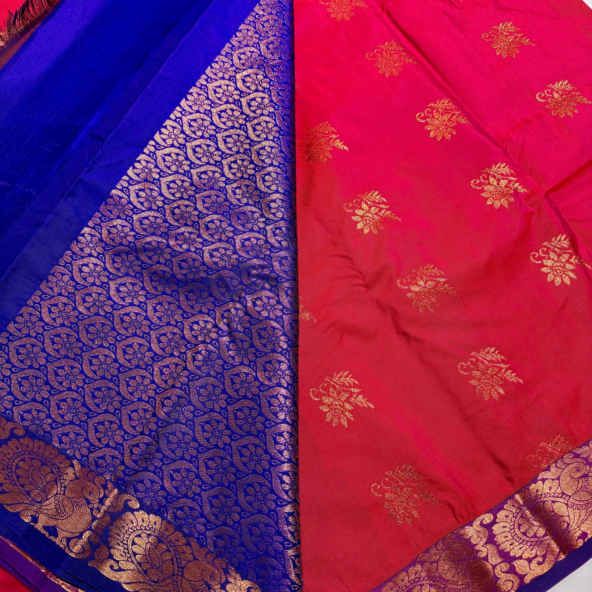 Semi Kanchivaram Silk Saree