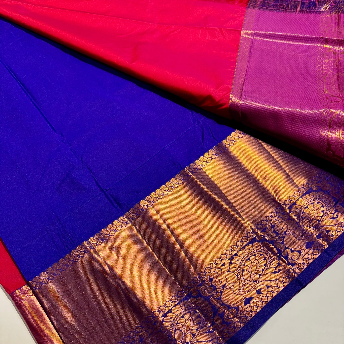 Semi Kanchivaram Silk Saree