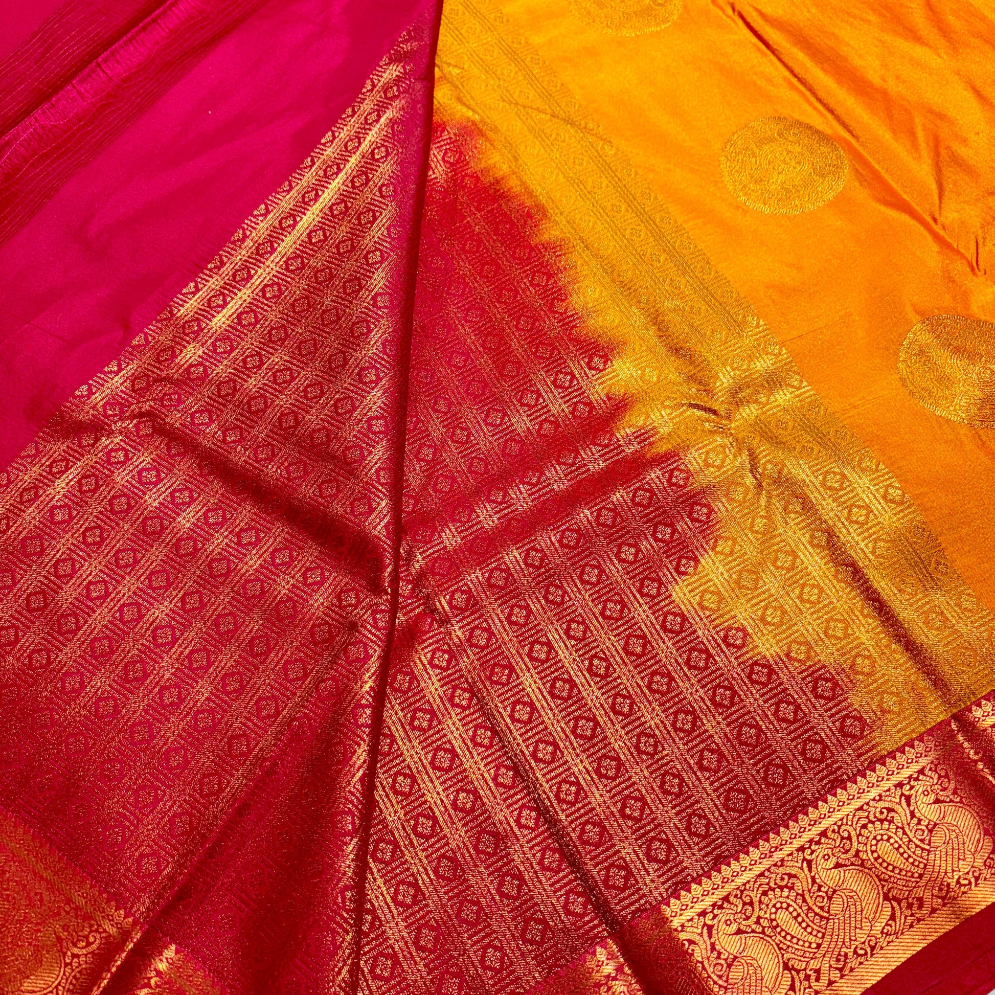 Semi Kanchivaram Silk Saree