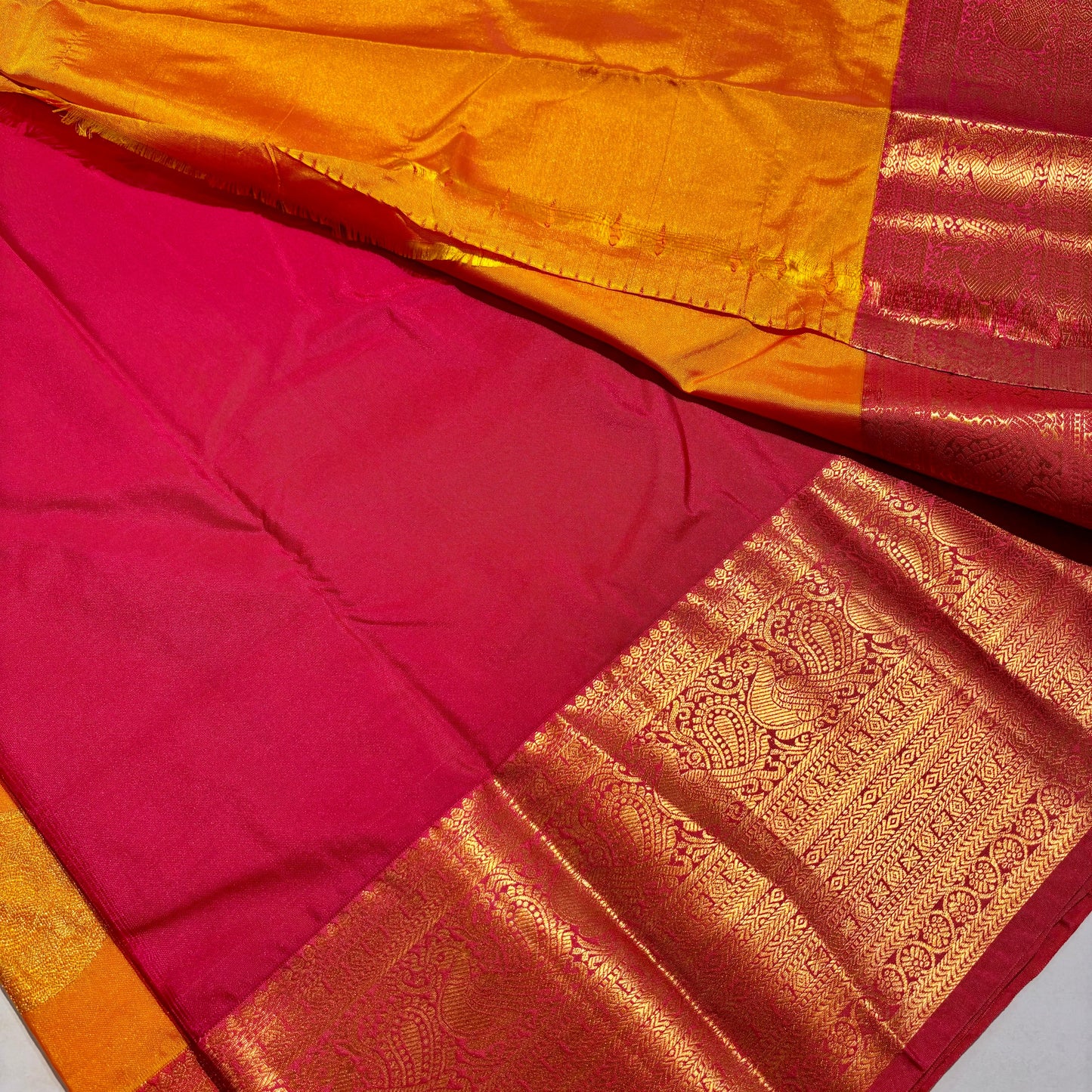 Semi Kanchivaram Silk Saree