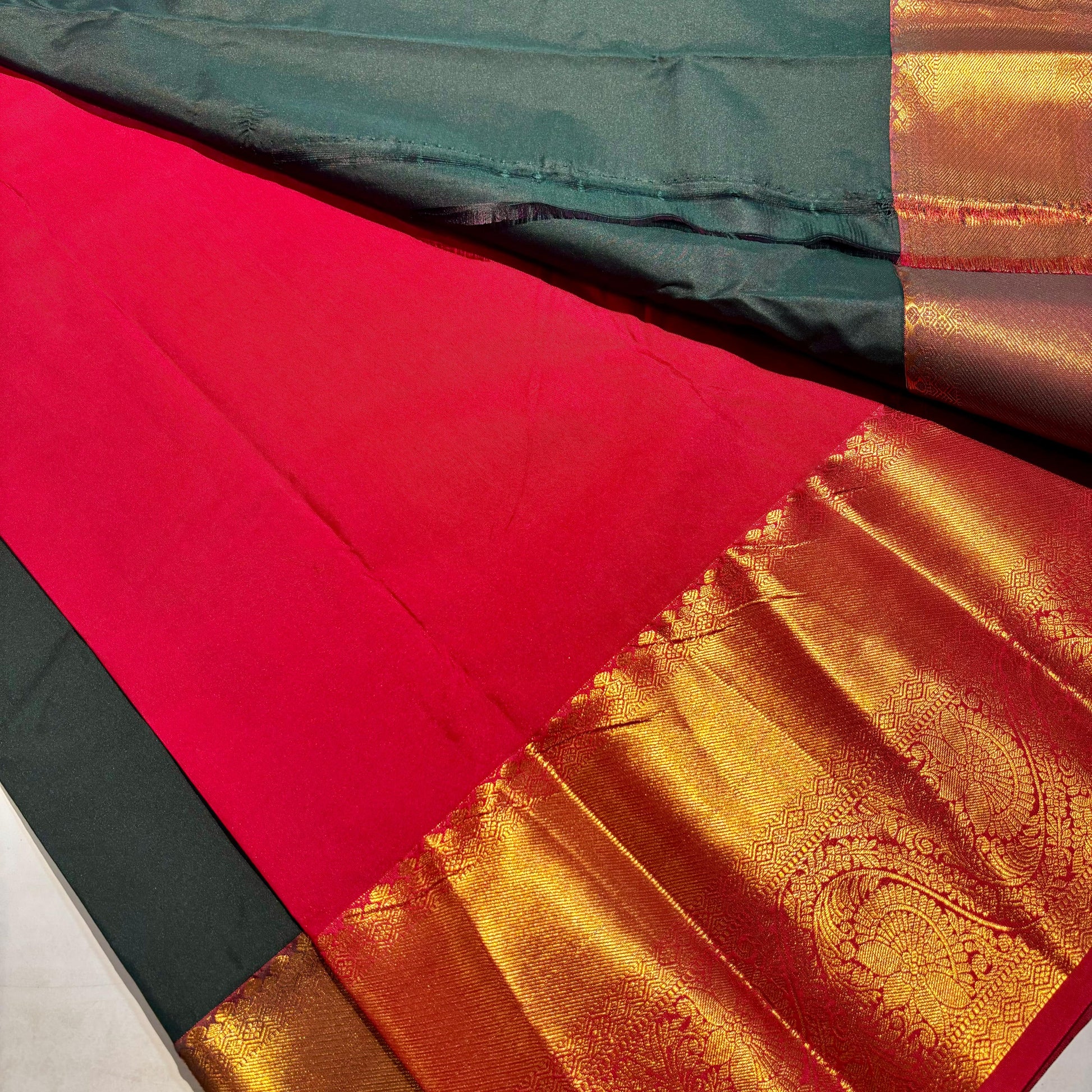 Semi Kanchivaram Silk Saree