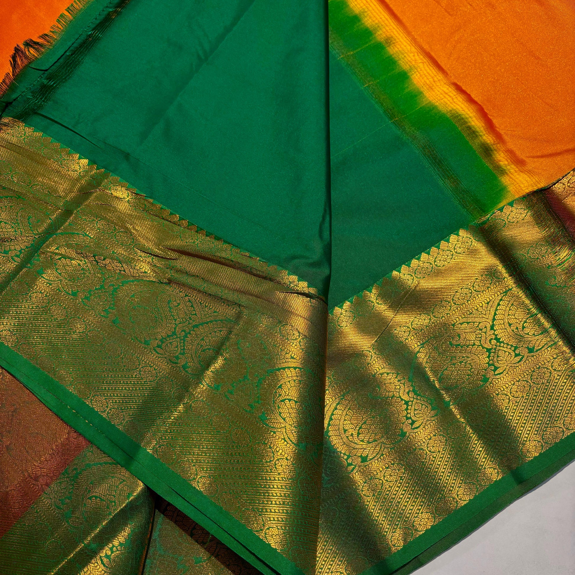 Semi Kanchivaram Silk Saree