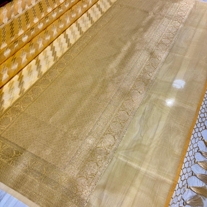 Banarasi Soft Tissue Organza Saree