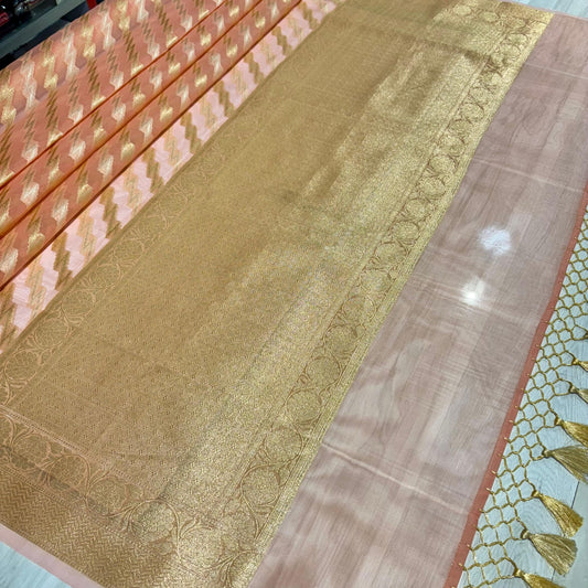 Banarasi Soft Tissue Organza Saree