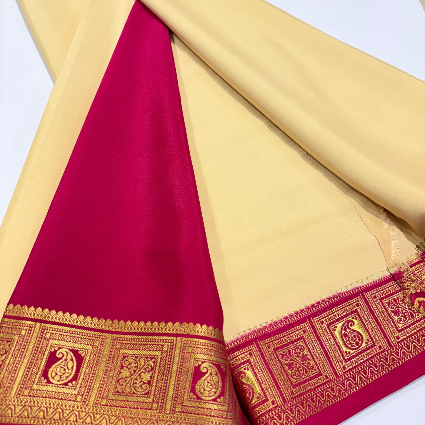 Pure Mysore Silk Saree