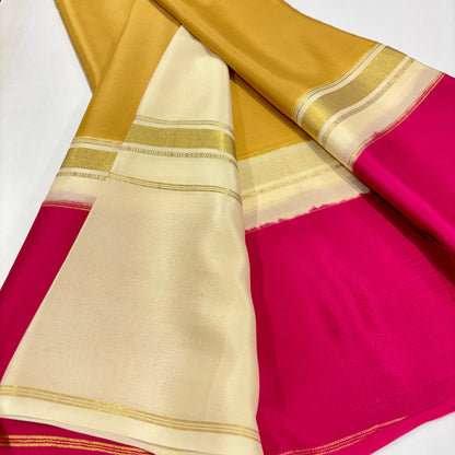 3D Mysore Silk Saree