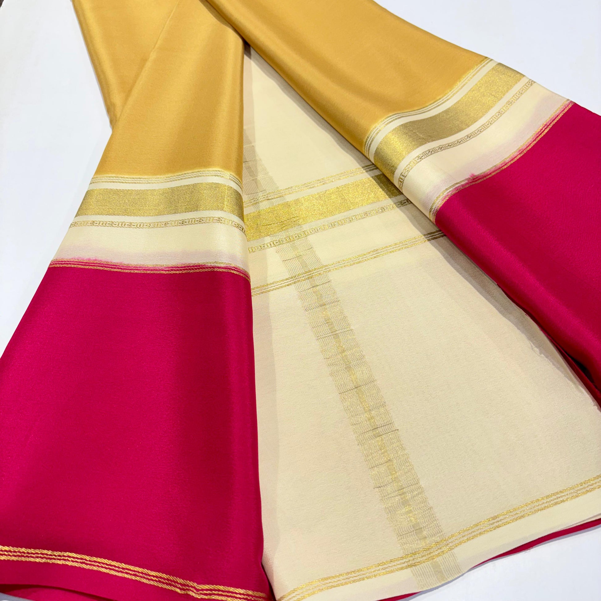 3D Mysore Silk Saree