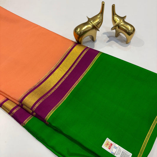 3D Mysore Silk Saree