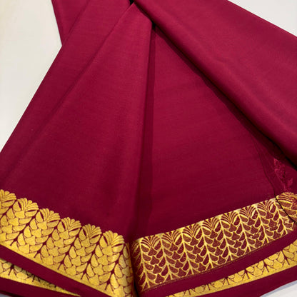 Pure Mysore Silk Saree