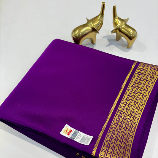 Pure Mysore Silk Saree