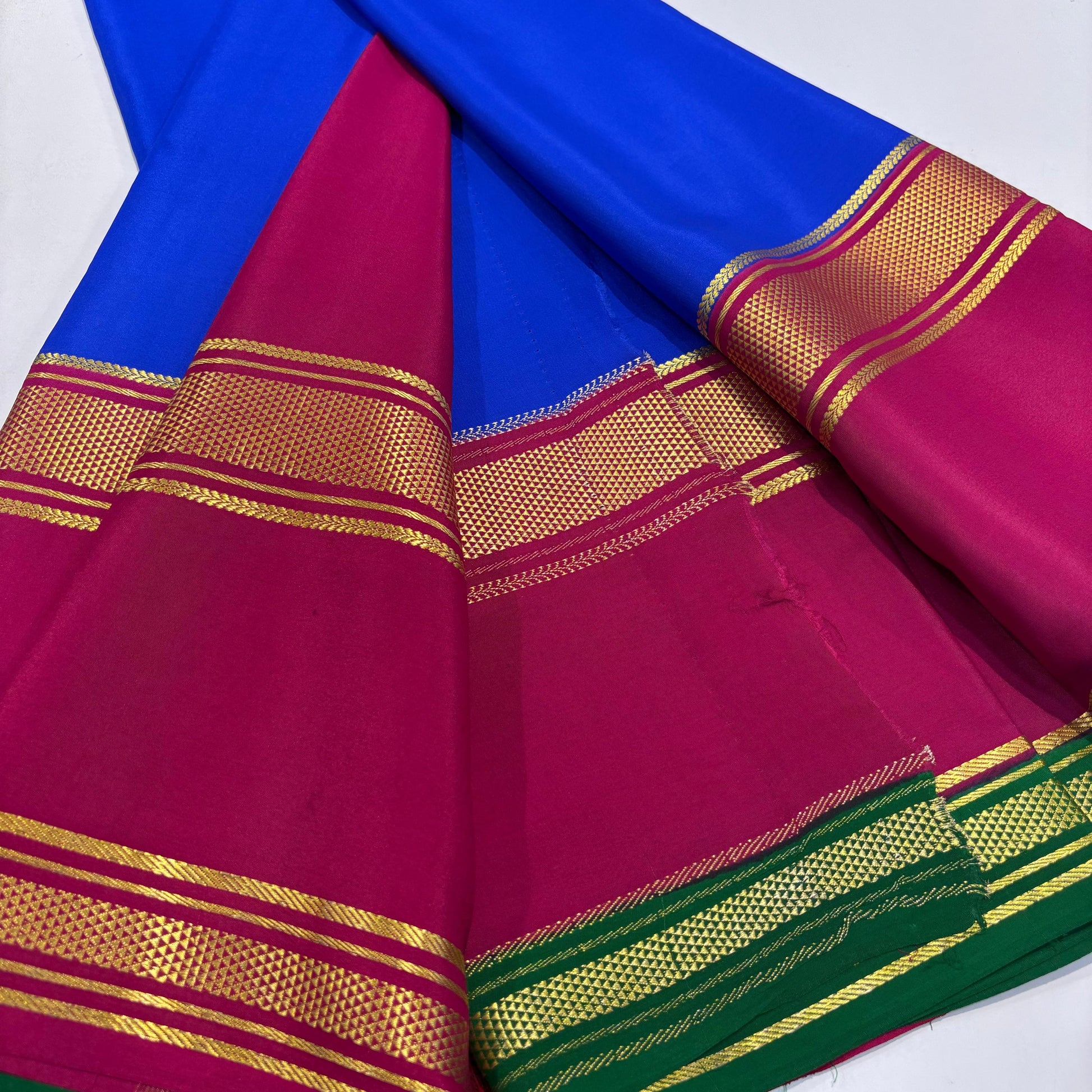 3D Mysore Silk Saree