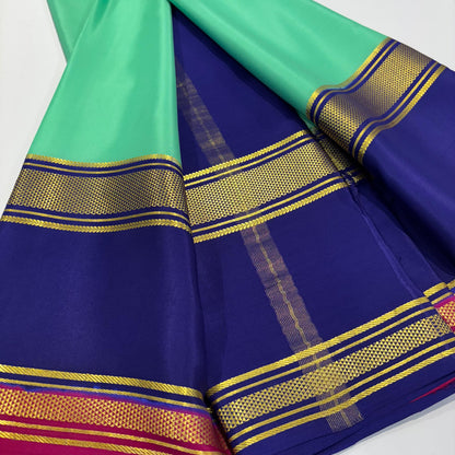 3D Mysore Silk Saree