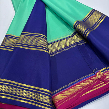 3D Mysore Silk Saree