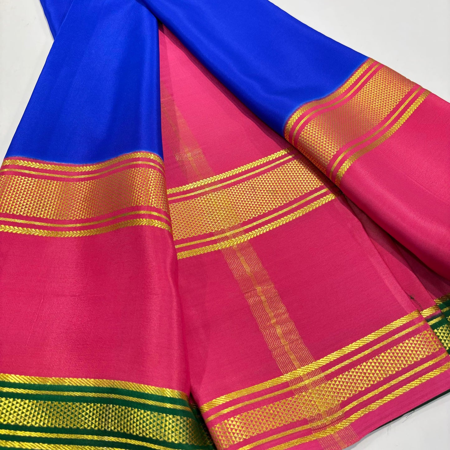 3D Mysore Silk Saree