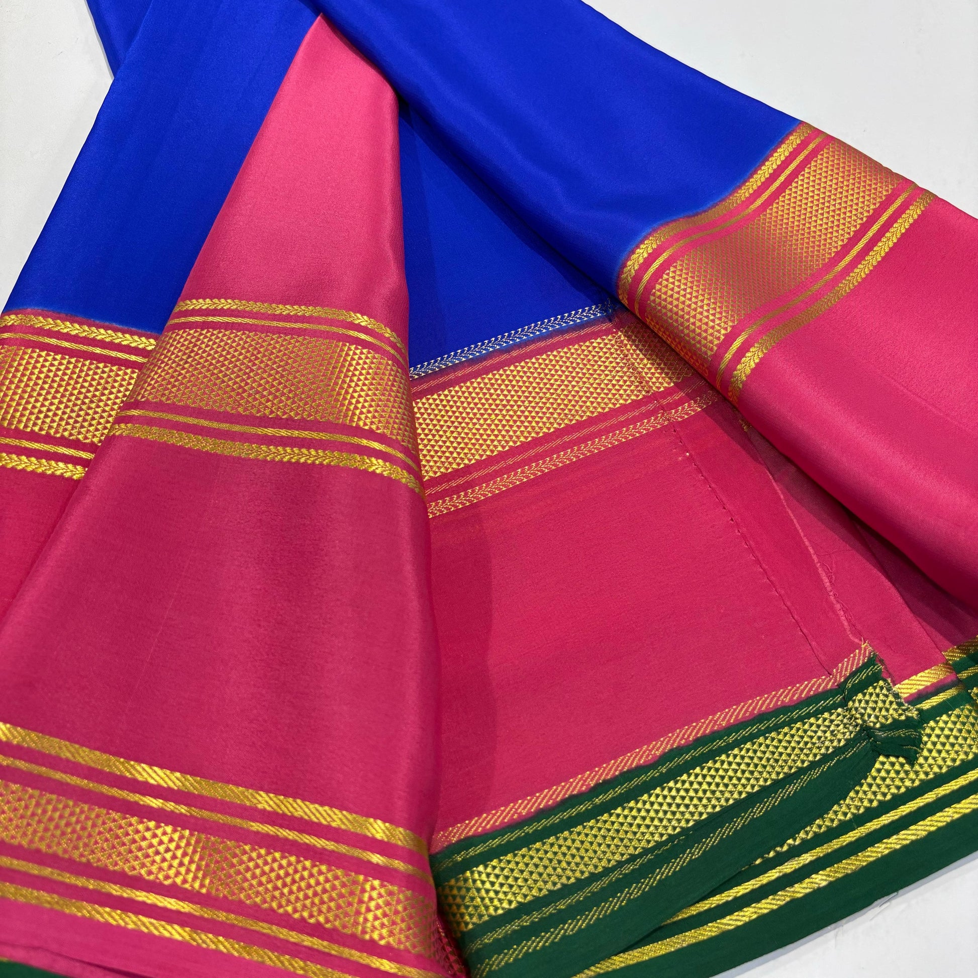 3D Mysore Silk Saree