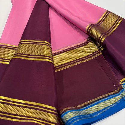 3D Mysore Silk Saree