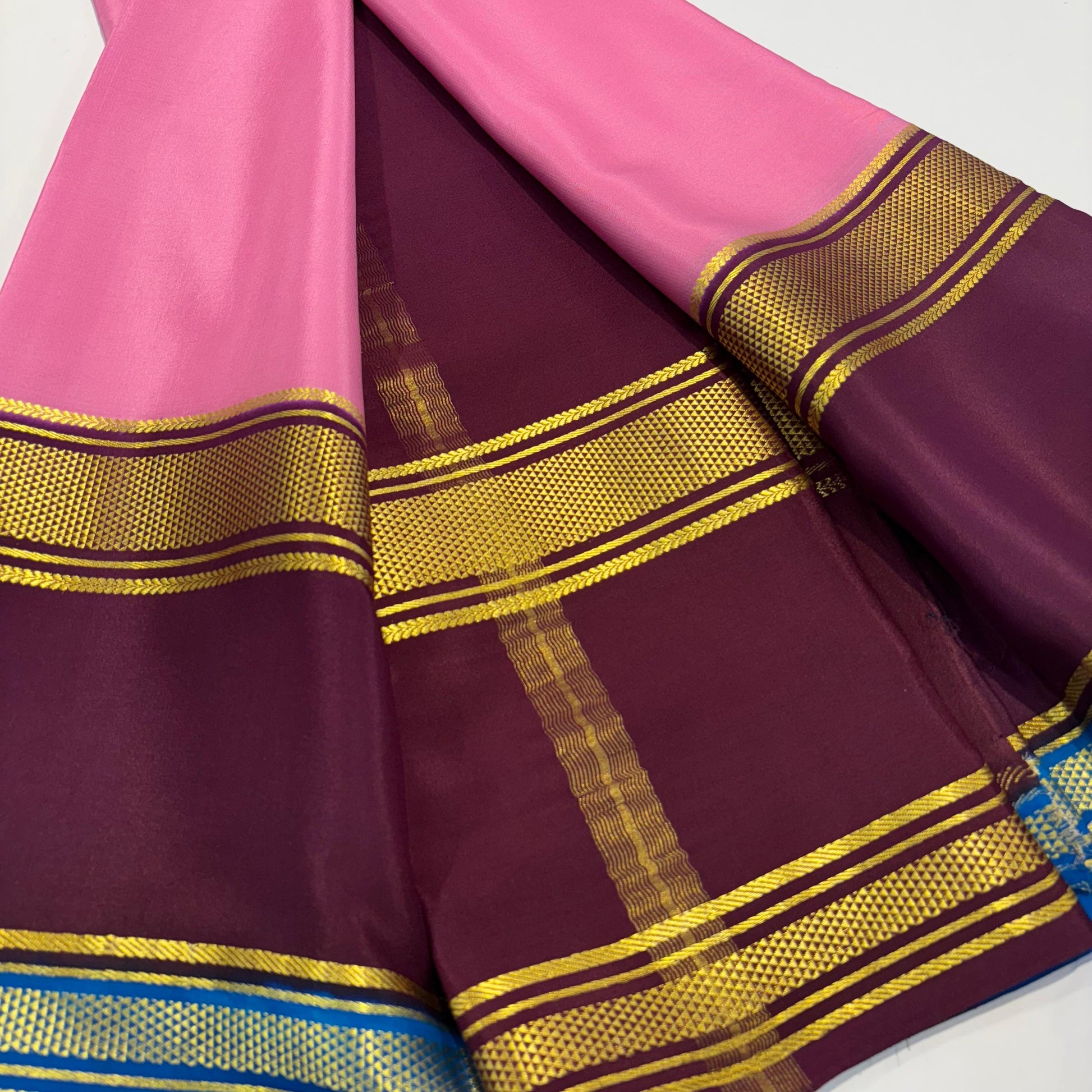 3D Mysore Silk Saree