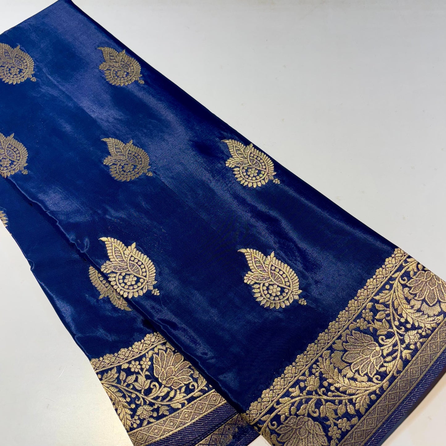 Designer Crepe Banaras Saree