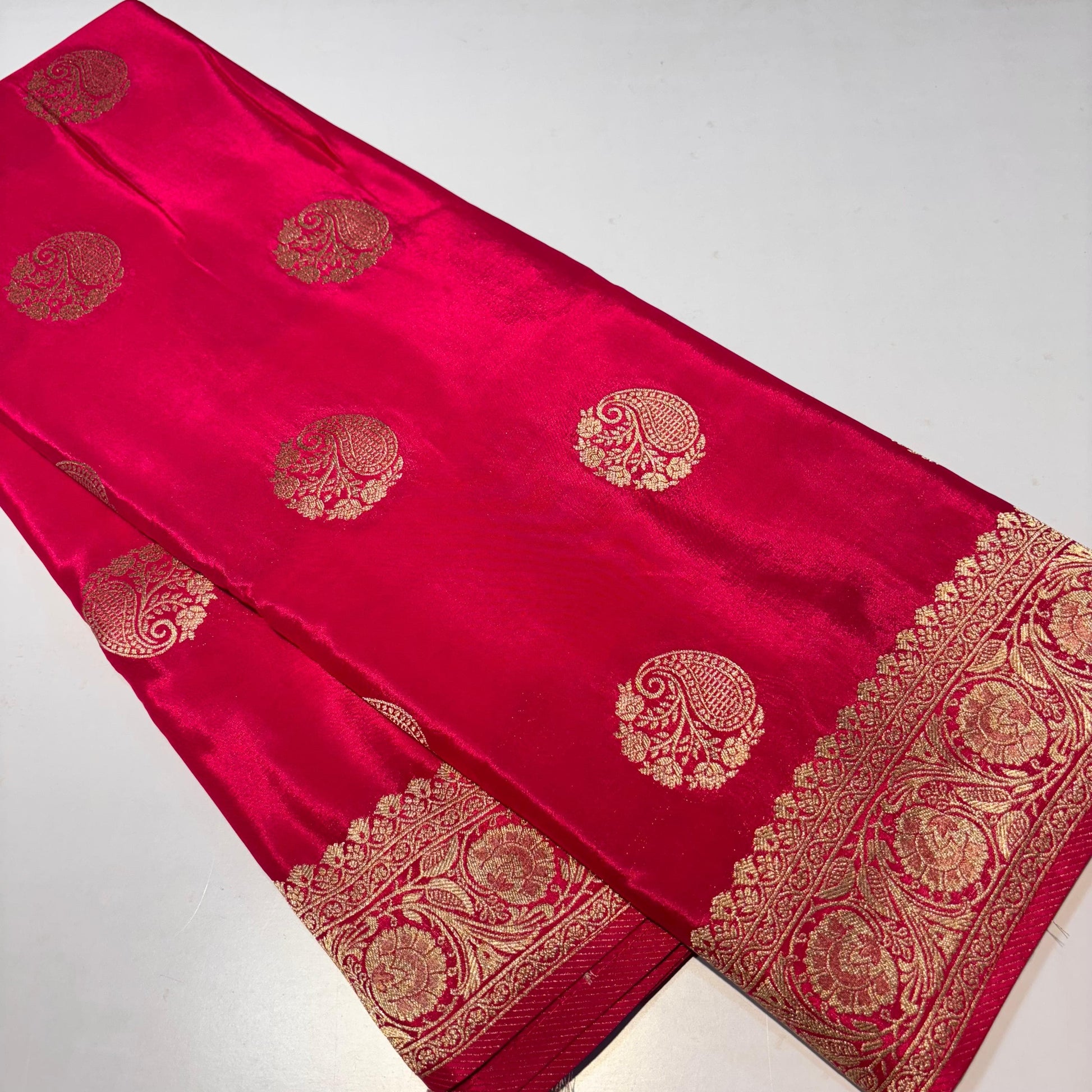 Designer Crepe Banaras Saree