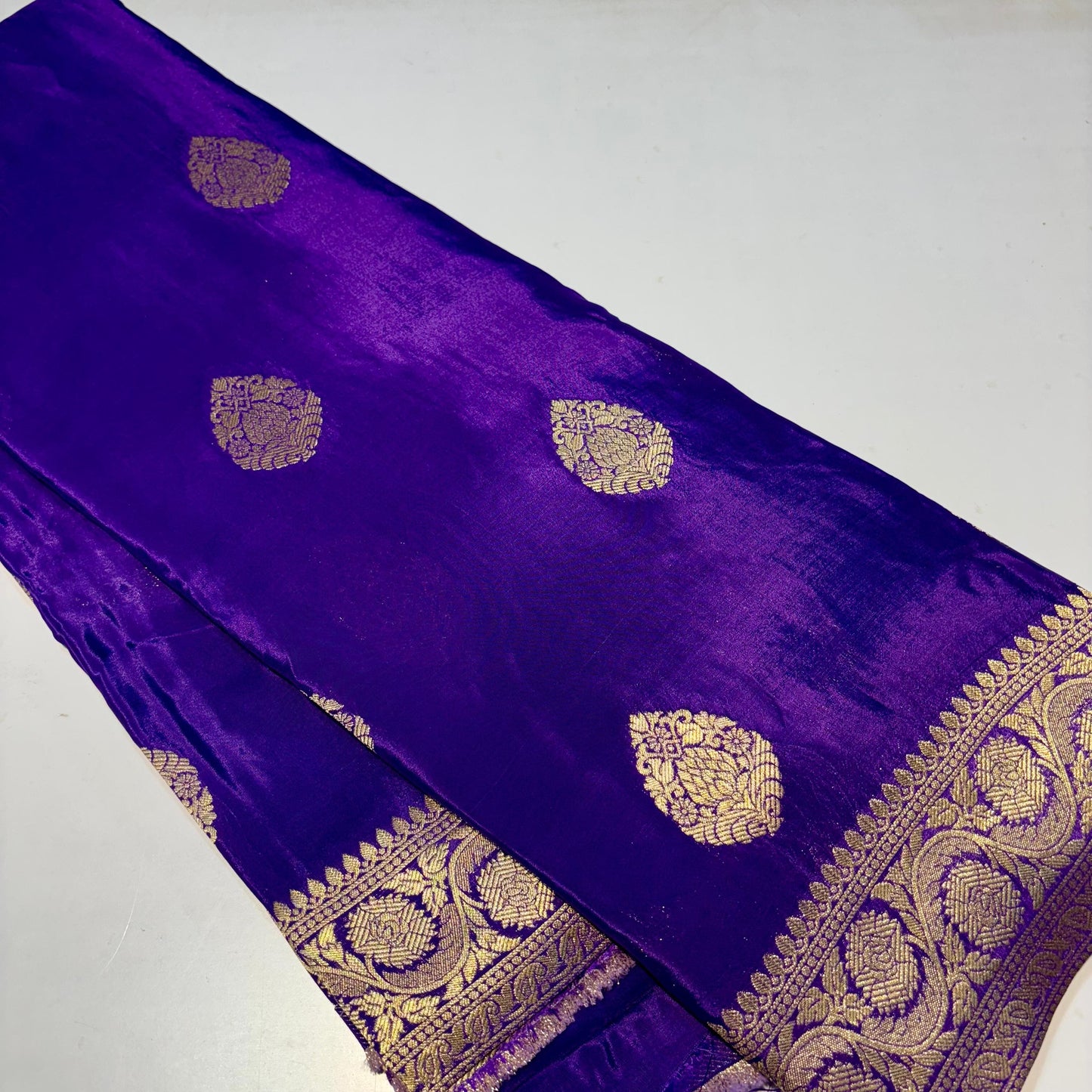 Designer Crepe Banaras Saree