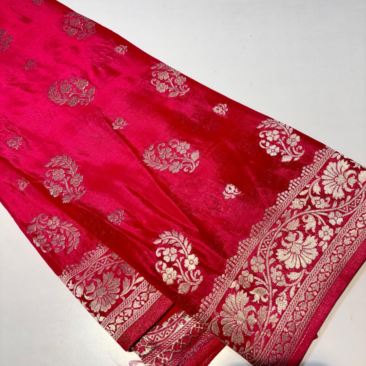 Designer Crepe Banaras Saree