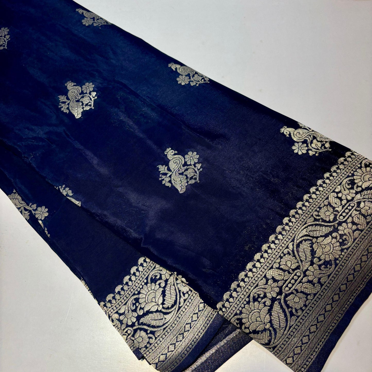 Designer Crepe Banaras Saree