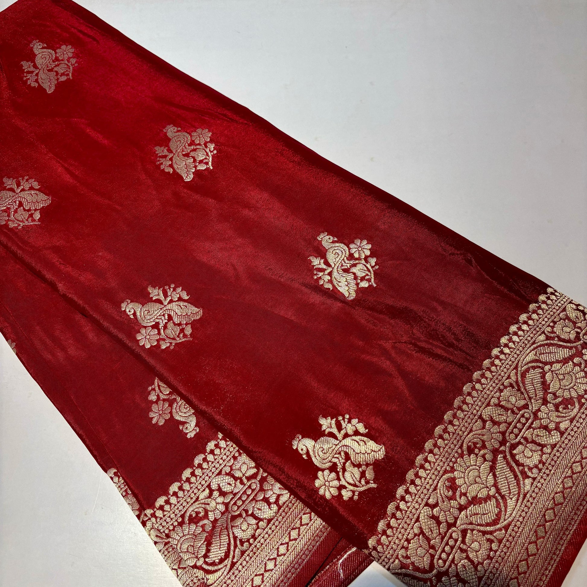 Designer Crepe Banaras Saree