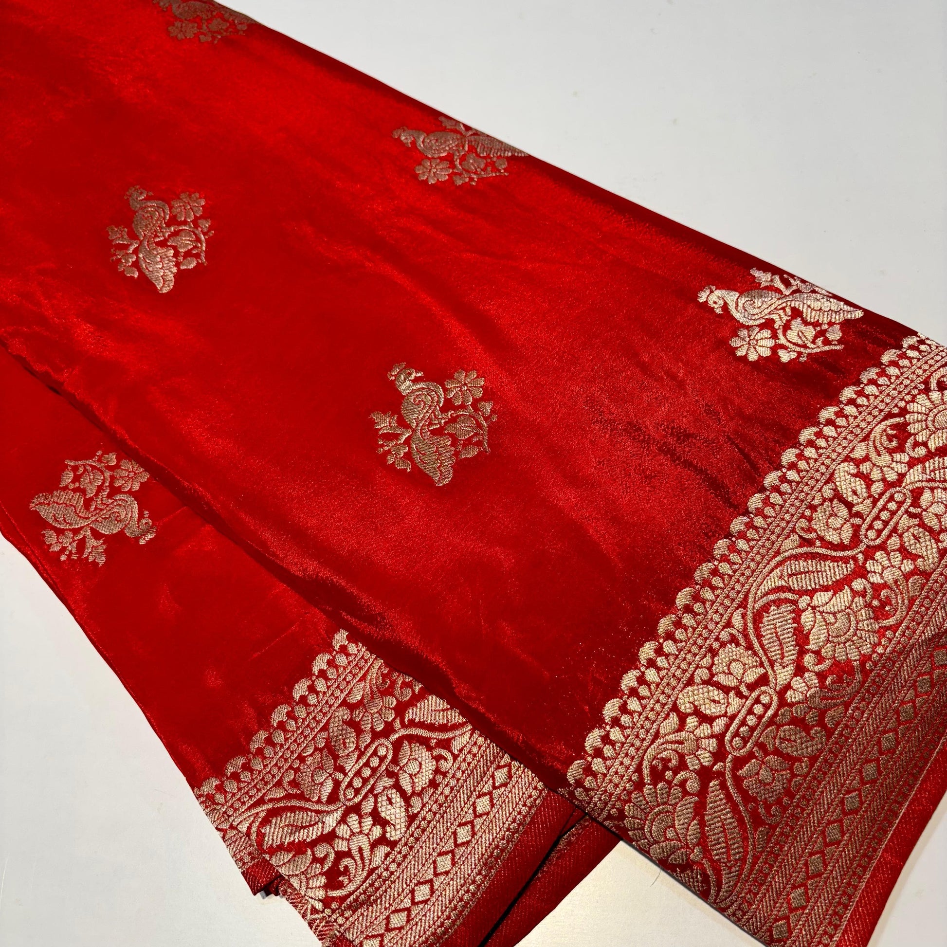 Designer Crepe Banaras Saree