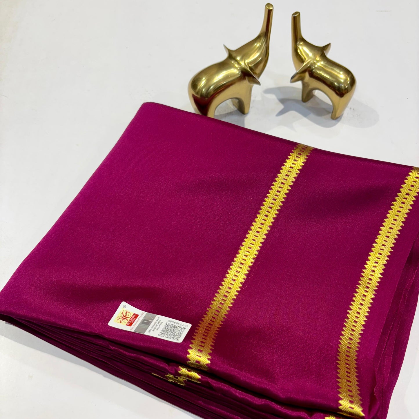 Pure Mysore Silk Saree