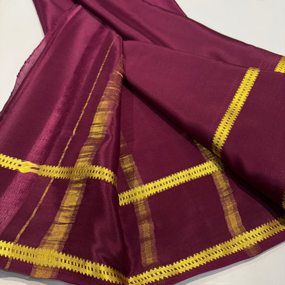 Pure Mysore Silk Saree