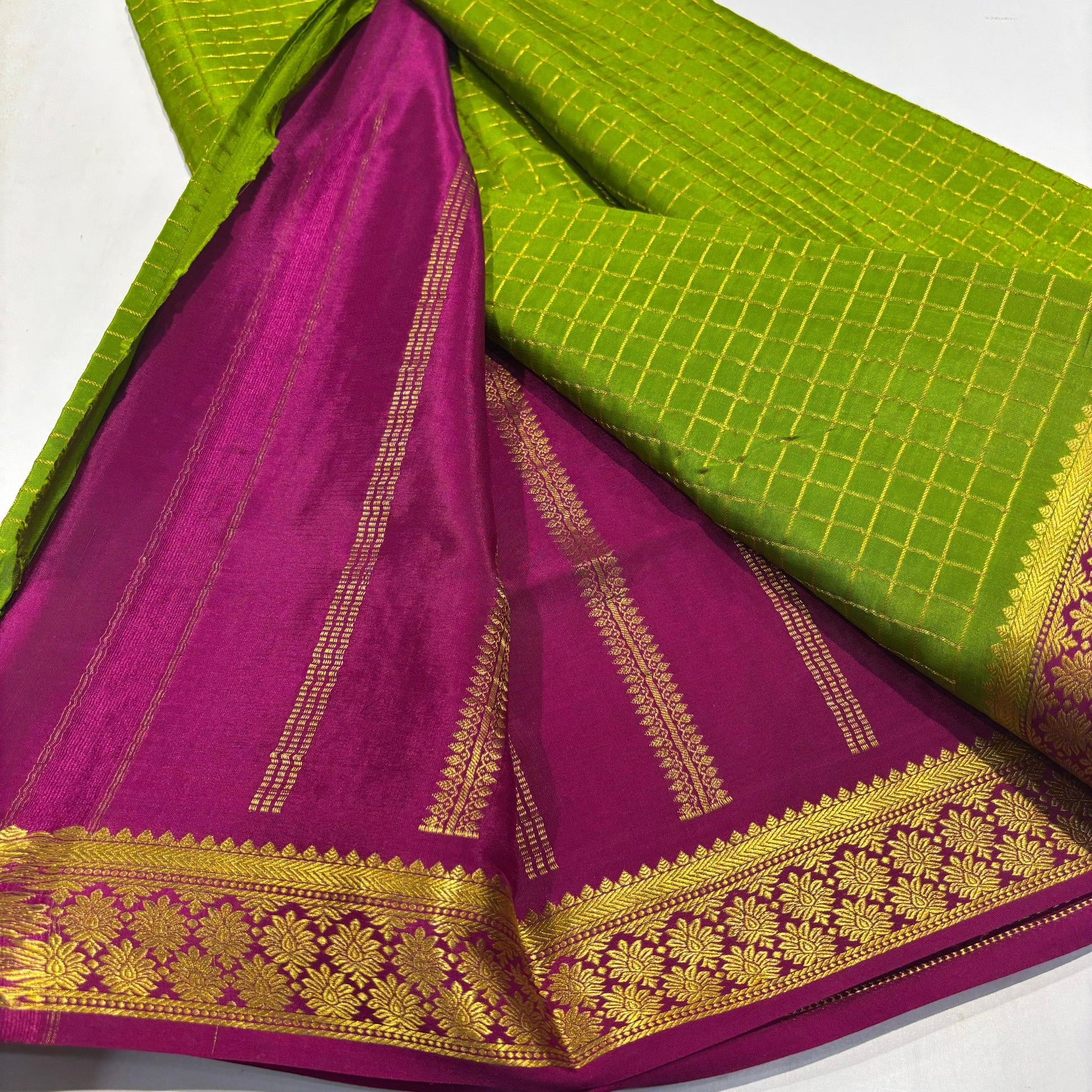 Pure Mysore Silk Saree