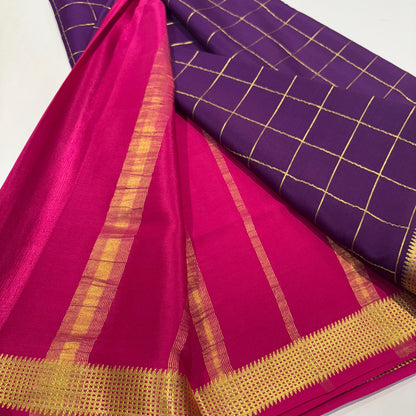 Pure Mysore Silk Saree