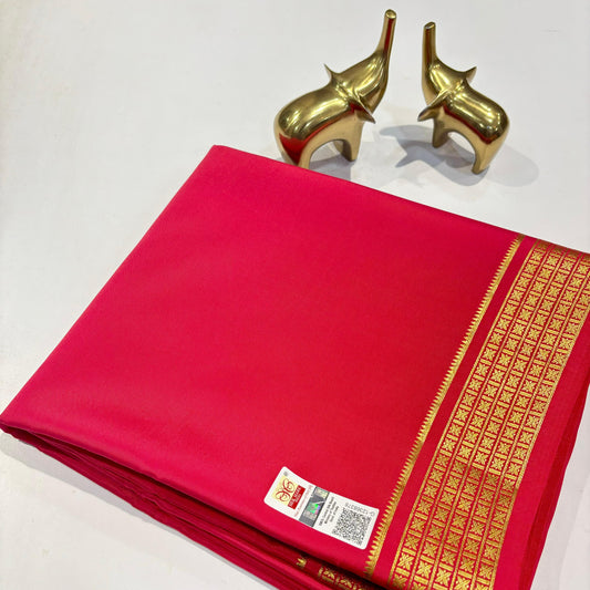 Pure Mysore Silk Saree