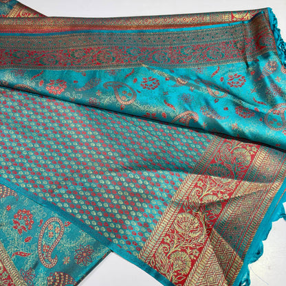 Soft Silk Kanchi Brocade Saree