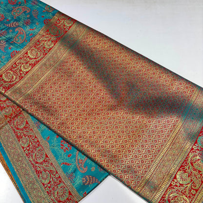 Soft Silk Kanchi Brocade Saree