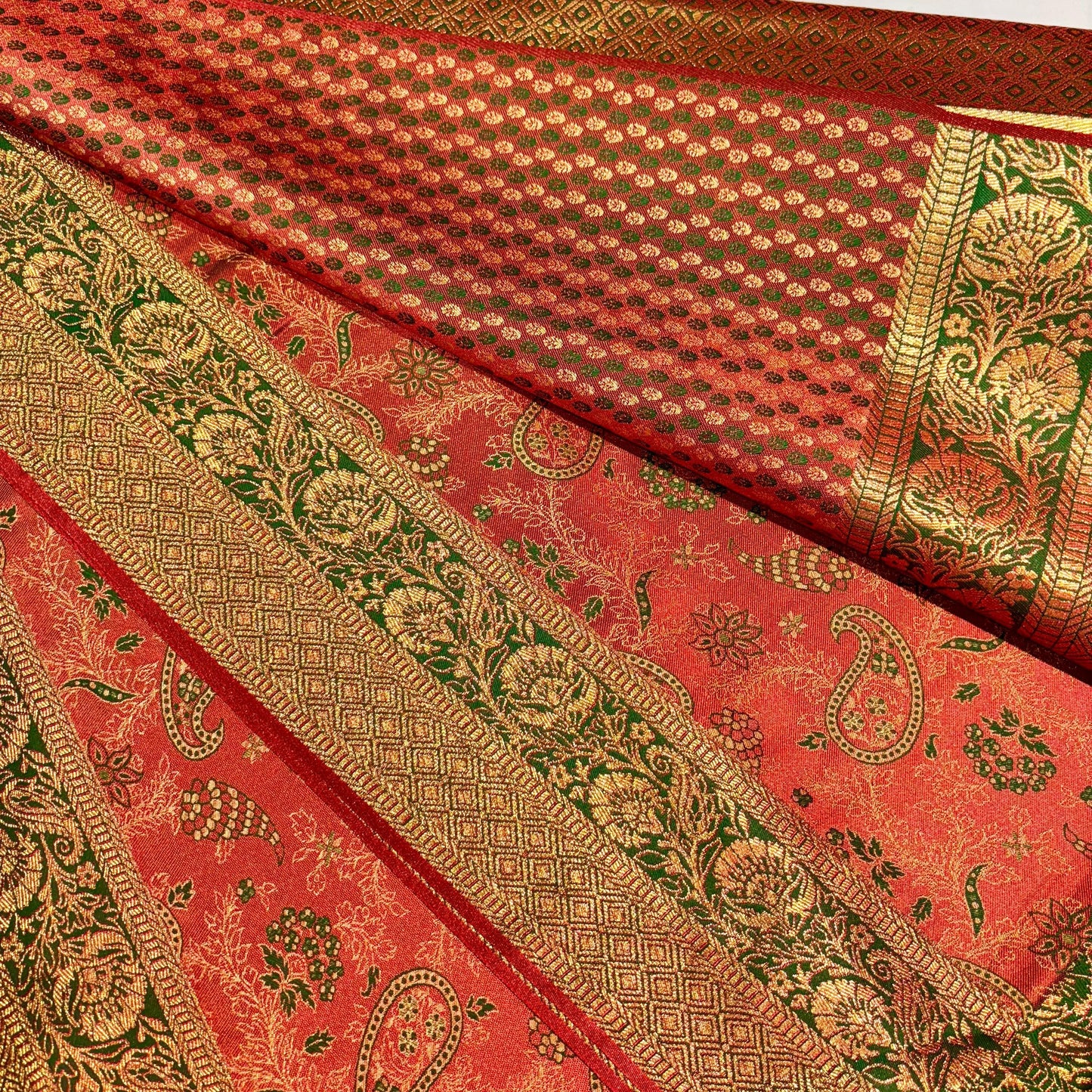 Soft Silk Kanchi Brocade Saree