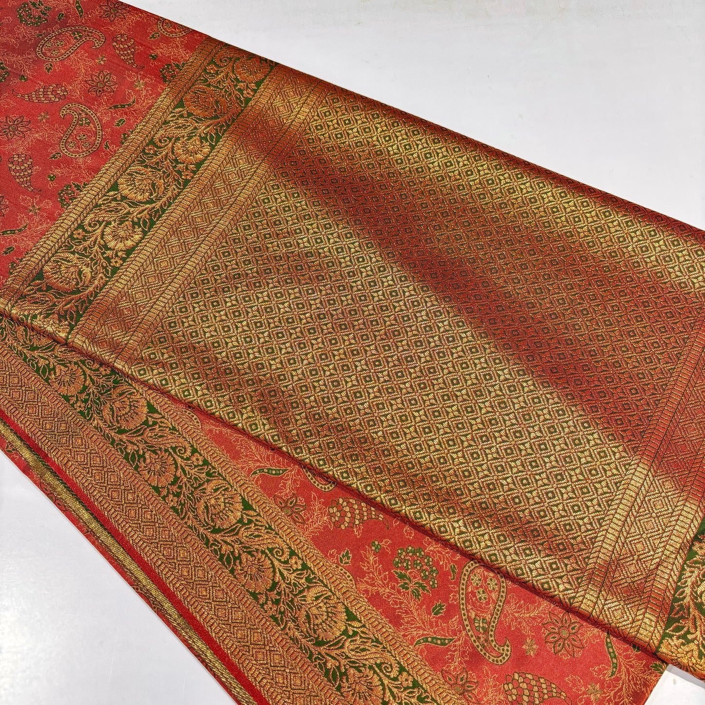 Soft Silk Kanchi Brocade Saree