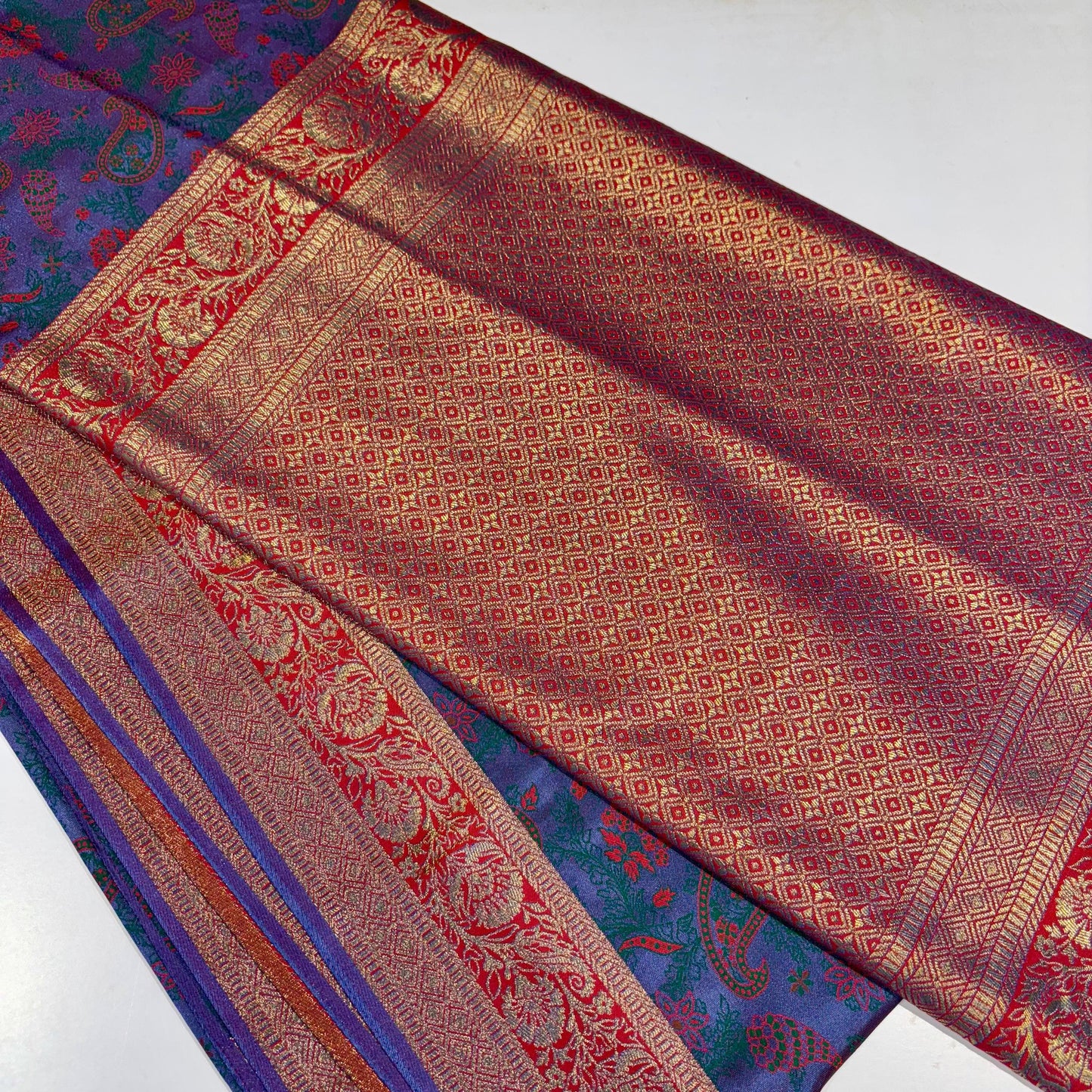 Soft Silk Kanchi Brocade Saree