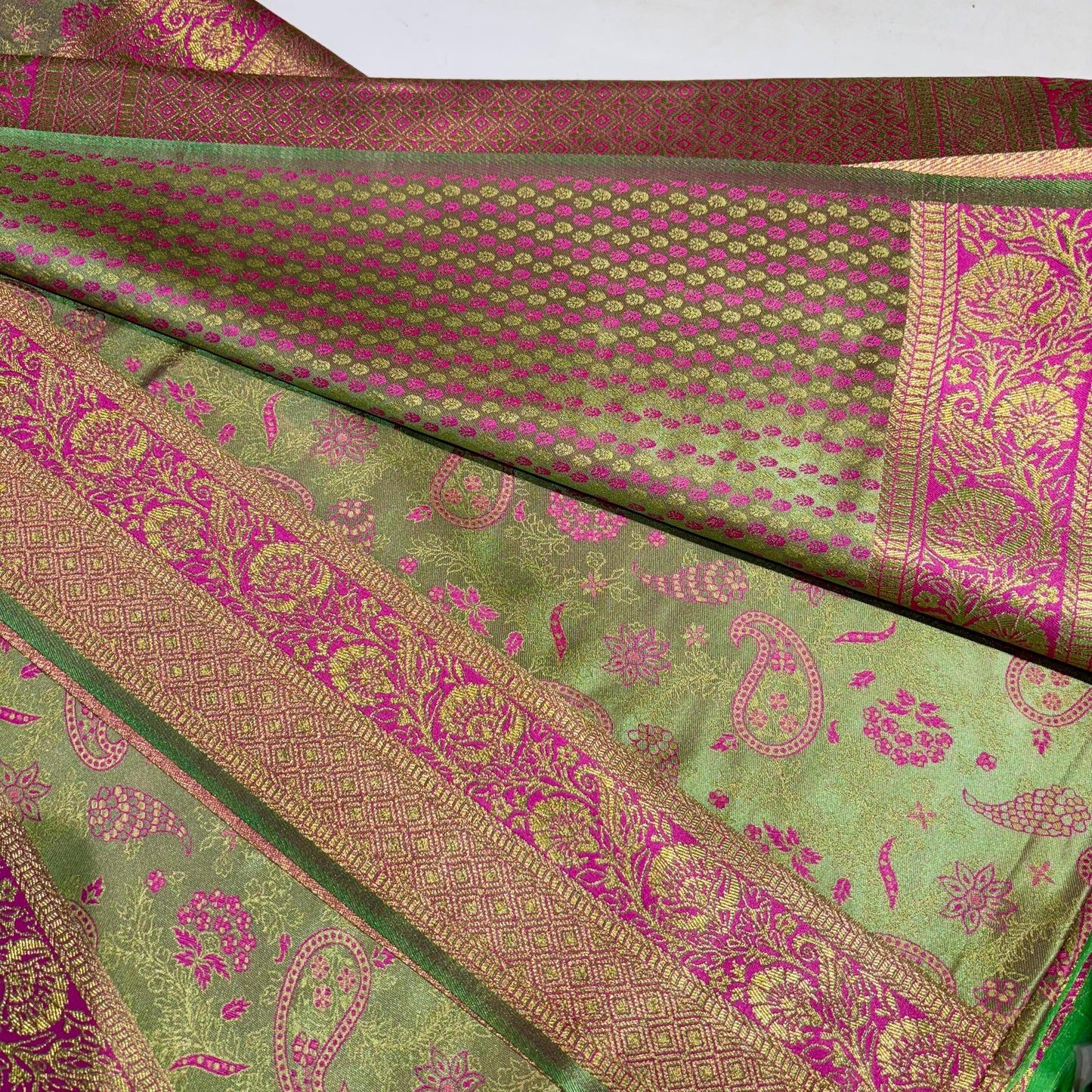 Soft Silk Kanchi Brocade Saree